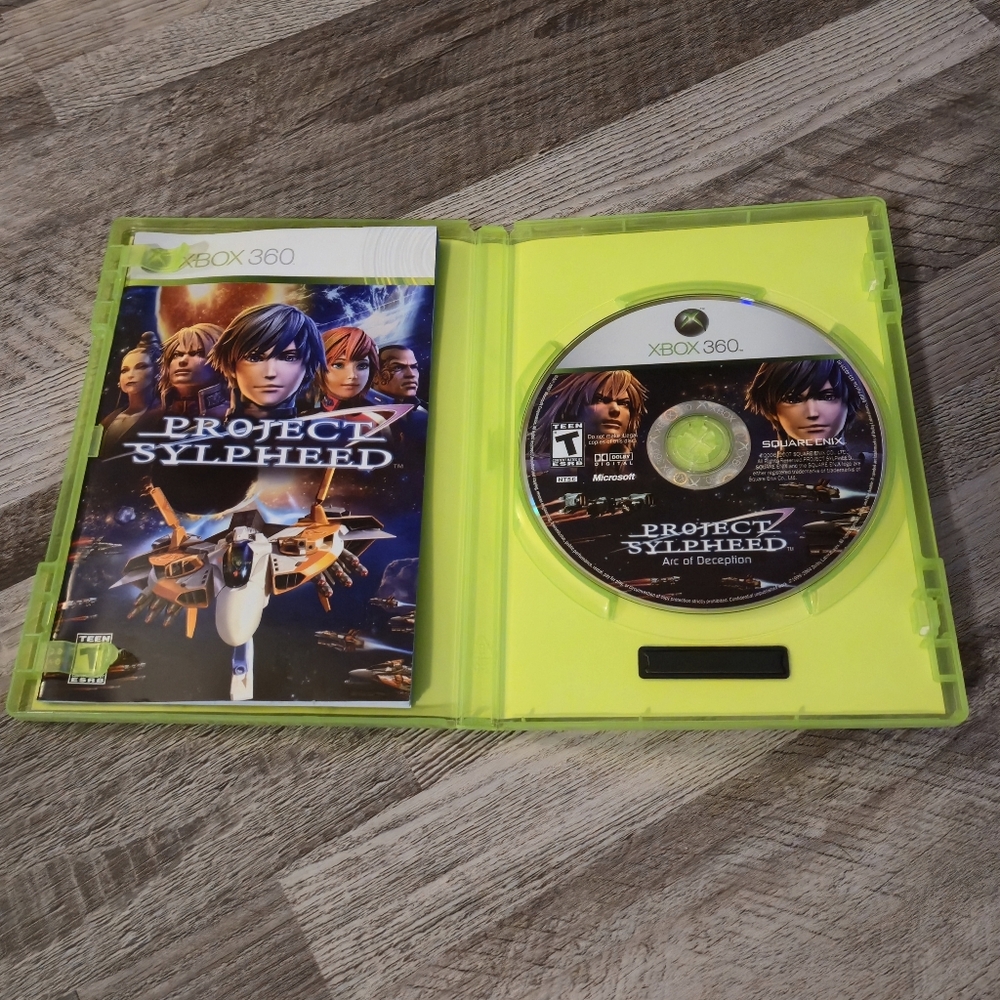 Project Sylpheed & Elder Scrolls IV Oblivion Xbox 360 Game Bundle Tested CIB - Picture 4 of 8